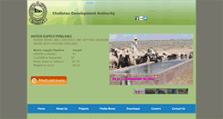 Desktop Screenshot of cholistan.gov.pk